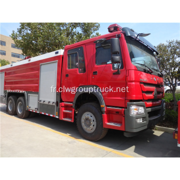 Camion de lutte contre l&#39;incendie HOWO 6x4 10 roues